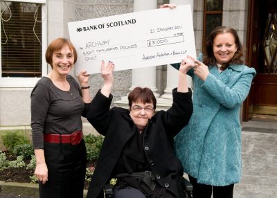 Accountancy Firm AAB Totals up £8,000 for Charity