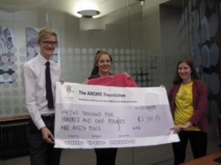 AAB raises over £4,000 for The Archie Foundation