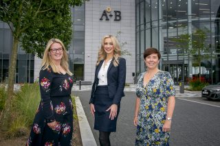 From left to right: Lauren McIlroy, Alex Wheelan, Arlene Cumming