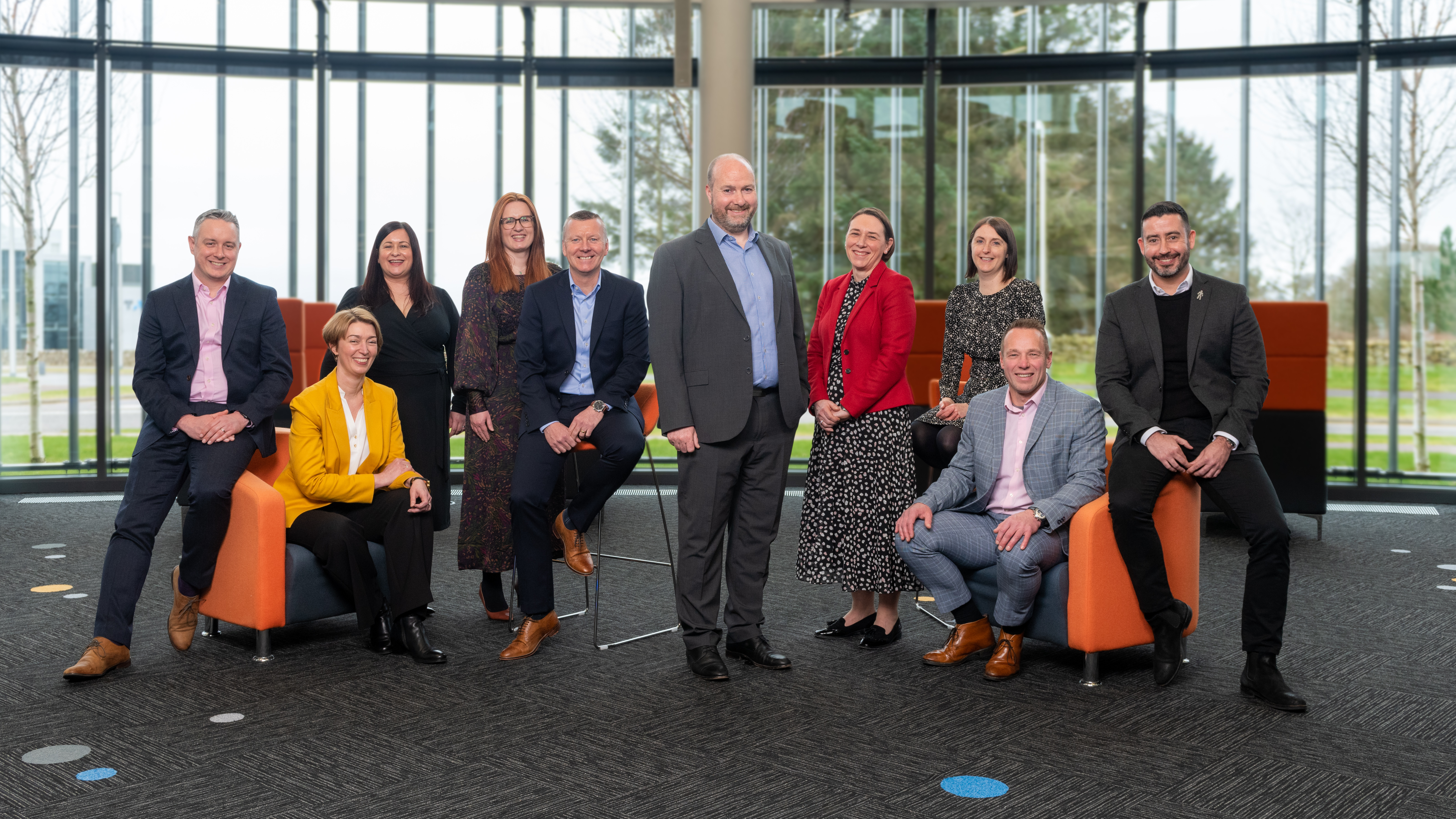 James Hunt, Gunhild Dam, Lynn Wilson, Lauren McIlroy, Stuart Petrie, Graeme Allan, Paula Fraser, Jill Walker, Gordon Steele, David Purse