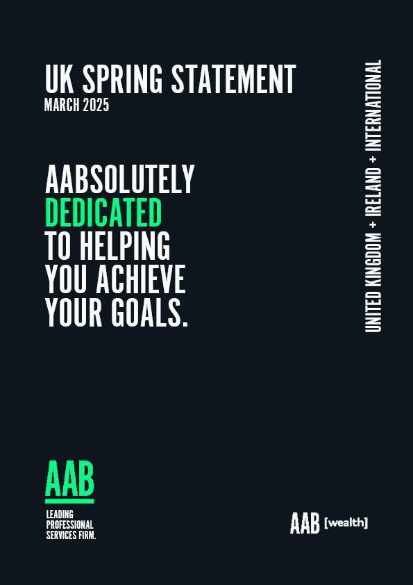 AAB Spring Statement 2025 cover