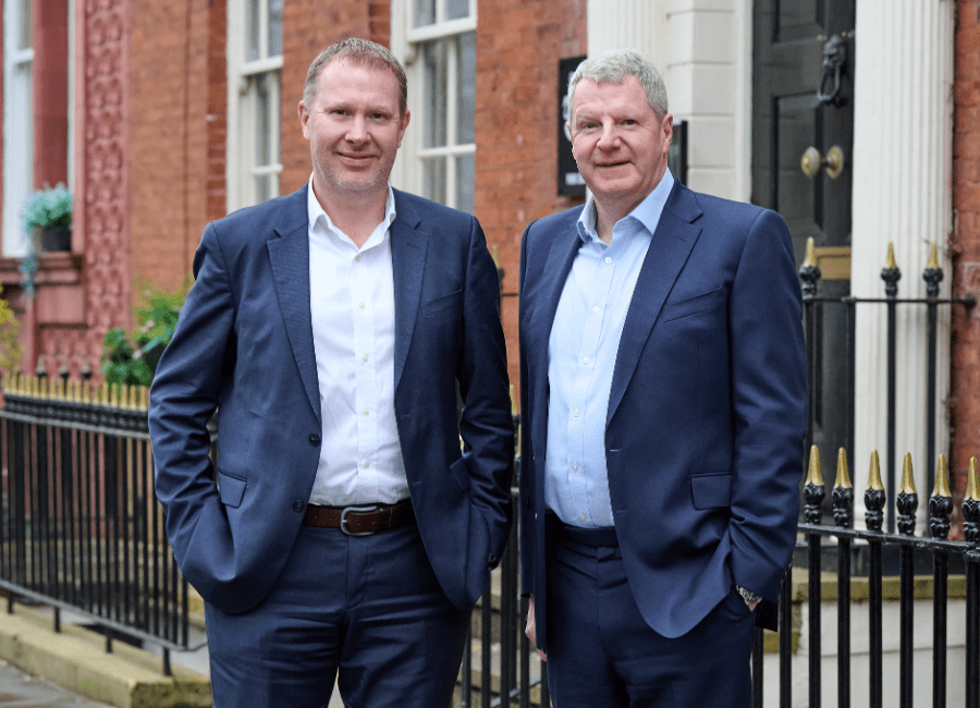 James Pirrie and Gary Harding